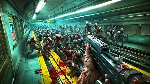 Скриншот 2 — Zombie Fire 3D: зомби