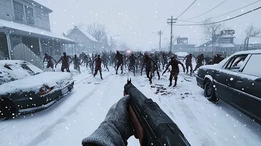 Скриншот 3 — Zombie Fire 3D: зомби