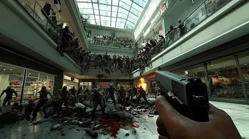 Скриншот 4 — Zombie Fire 3D: зомби
