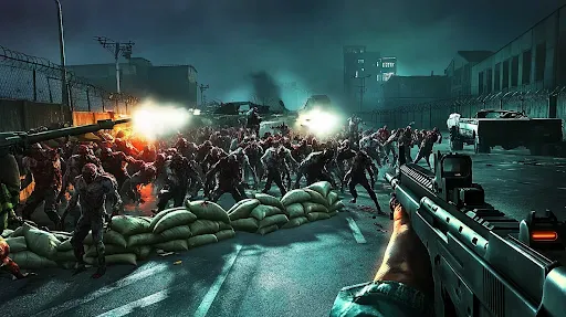 Скриншот 7 — Zombie Fire 3D: зомби