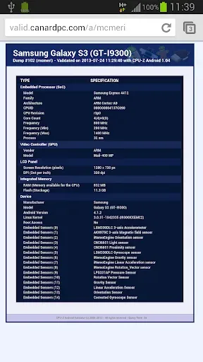 Скриншот 7 — CPU-Z