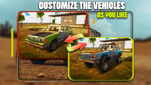 Скриншот 4 — Offroad Car Driving Simulator