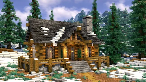 Скриншот 1 — Village Craft: Block Building