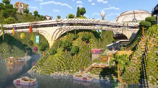 Скриншот 1 — Craftsman: Building Craft 3D