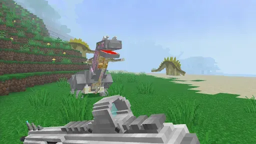 Скриншот 8 — DinosaurCraft: Survival Hunter
