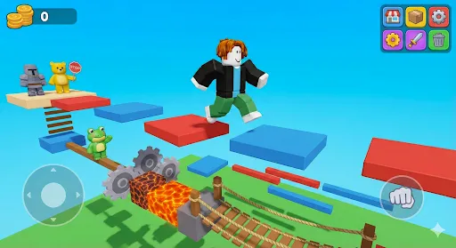 Скриншот 2 — Obby Parkour: Run and Fun