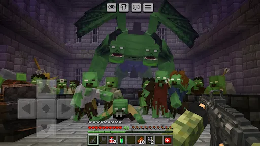 Скриншот 1 — ZombieCraft: Zombie Apocalypse