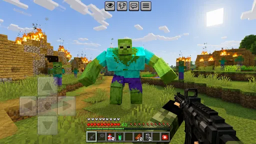Скриншот 4 — ZombieCraft: Zombie Apocalypse
