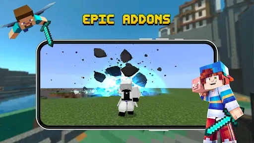 Скриншот 1 — Craftera: Addon Mods For MCPE