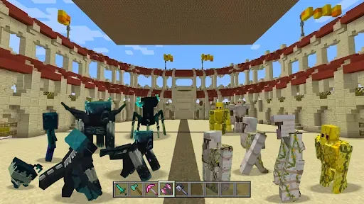 Скриншот 3 — Craft Block 3D: Battle World