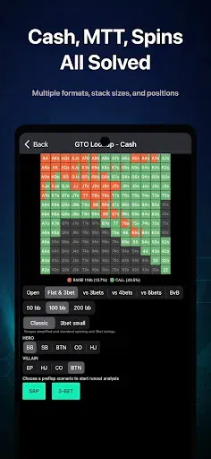 Скриншот 4 — Poker Solver+ - GTO for Holdem