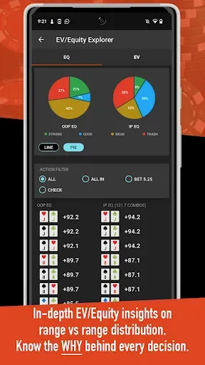 Скриншот 6 — Postflop+ - GTO Poker Trainer