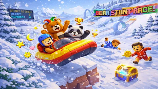 Скриншот 6 — Crazy Bear 3D World