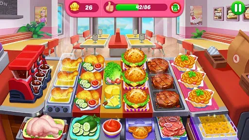 Скриншот 1 — Cooking Diner-шеф повара