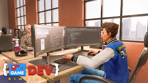 Скриншот 1 — Game Dev Story 3D Simulator