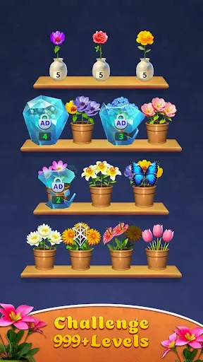 Скриншот 2 — Flower Match-Blossom Triple