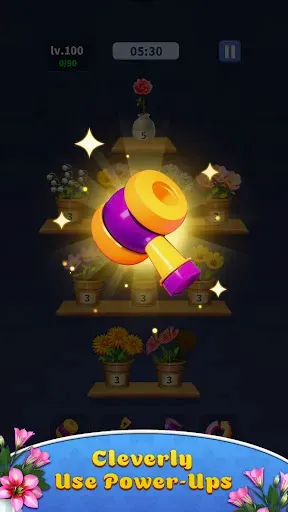 Скриншот 5 — Flower Match-Blossom Triple