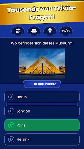 Скриншот 3 — Super Quiz - Wissens Deutsch