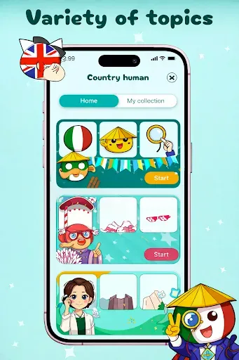 Скриншот 4 — CountryHuman: Ball Emoji Maker