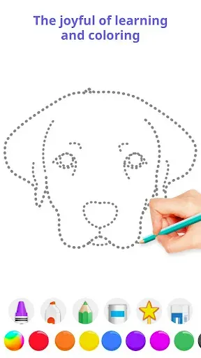 Скриншот 1 — How To Draw Animal