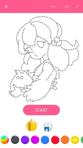 Скриншот 2 — How To Draw Princess
