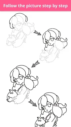 Скриншот 4 — How To Draw Princess