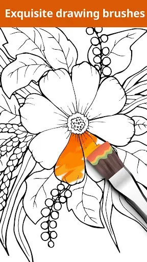 Скриншот 4 — Colorfit: Drawing & Coloring