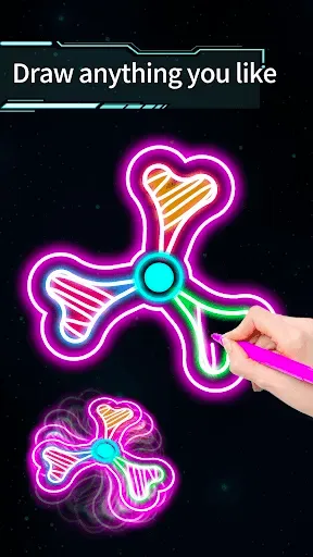 Скриншот 5 — Draw Finger Spinner