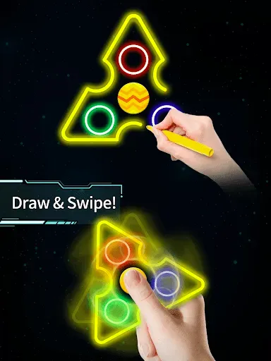 Скриншот 6 — Draw Finger Spinner