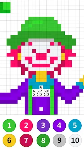 Скриншот 6 — Раскраски по номерам: No.Draw