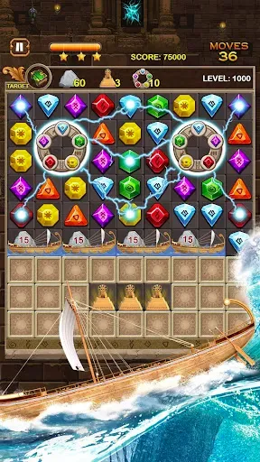 Скриншот 3 — Jewel Ancient:Египет Три в ряд