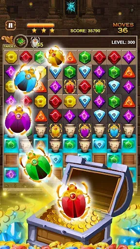 Скриншот 5 — Jewel Ancient:Египет Три в ряд