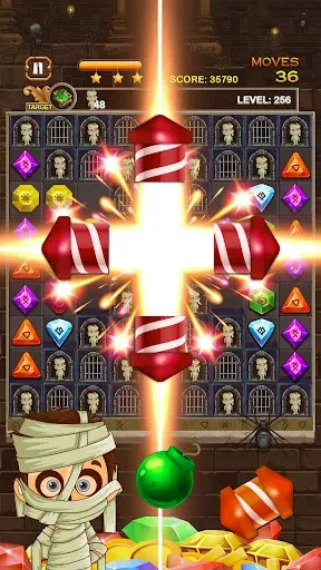 Скриншот 7 — Jewel Ancient:Египет Три в ряд