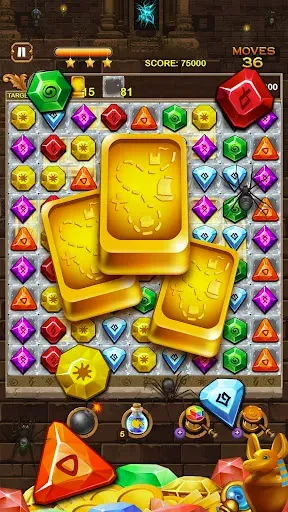 Скриншот 8 — Jewel Ancient:Египет Три в ряд