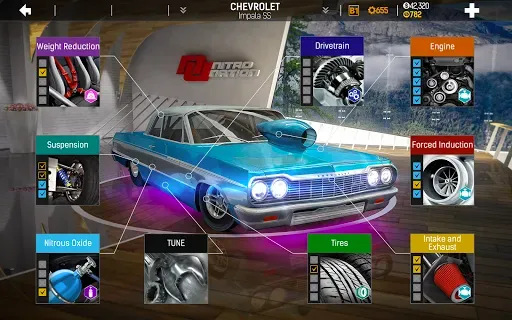 Скриншот 4 — Nitro Nation: Гонки на машинах
