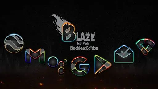 Скриншот 5 — Blaze Backless Icon Pack