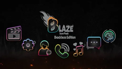 Скриншот 7 — Blaze Backless Icon Pack