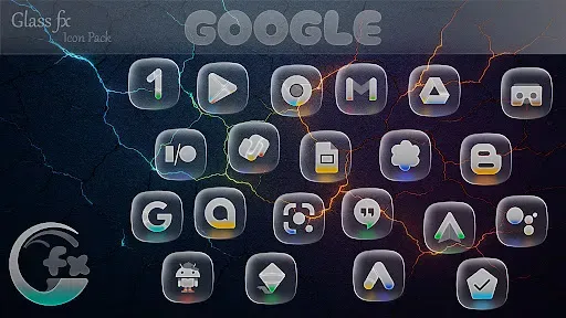 Скриншот 2 — GlassFX - Glass Icon Pack