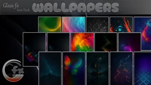 Скриншот 5 — GlassFX - Glass Icon Pack