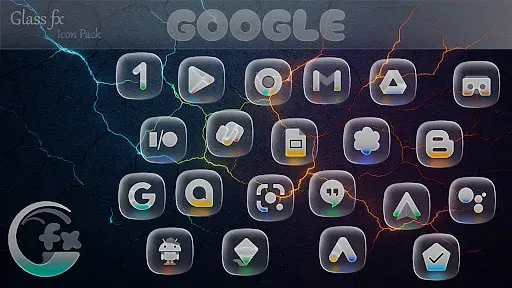 Скриншот 7 — GlassFX - Glass Icon Pack