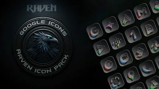 Скриншот 7 — Raven Dark Icon Pack