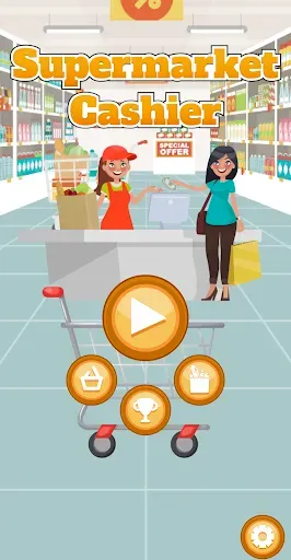 Скриншот 1 — Supermarket Cashier Simulator