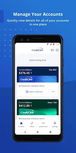 Скриншот 5 — Credit One Bank Mobile