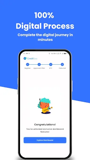Скриншот 4 — CreditSea: Personal Loan App