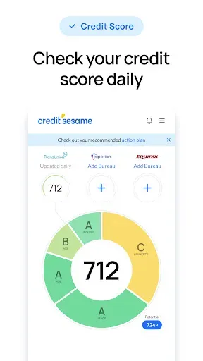 Скриншот 2 — Credit Sesame: Grow your score