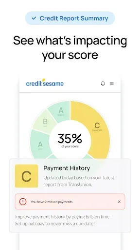 Скриншот 3 — Credit Sesame: Grow your score