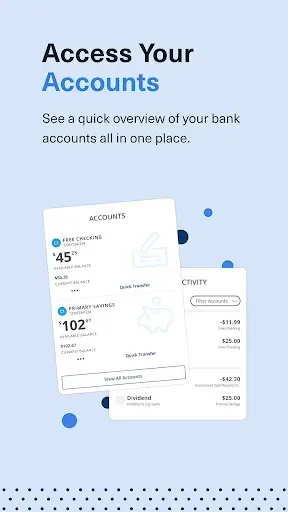 Скриншот 2 — Credit Union 1 Mobile Banking