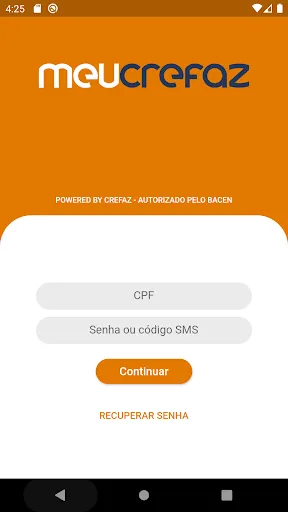 Скриншот 1 — Meu Crefaz