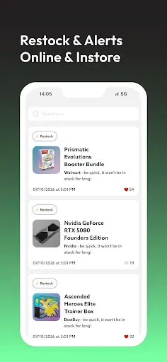 Скриншот 4 — CCN: TCG & Collectible Alerts