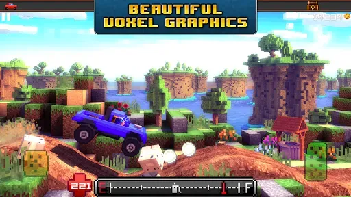 Скриншот 4 — Blocky Roads